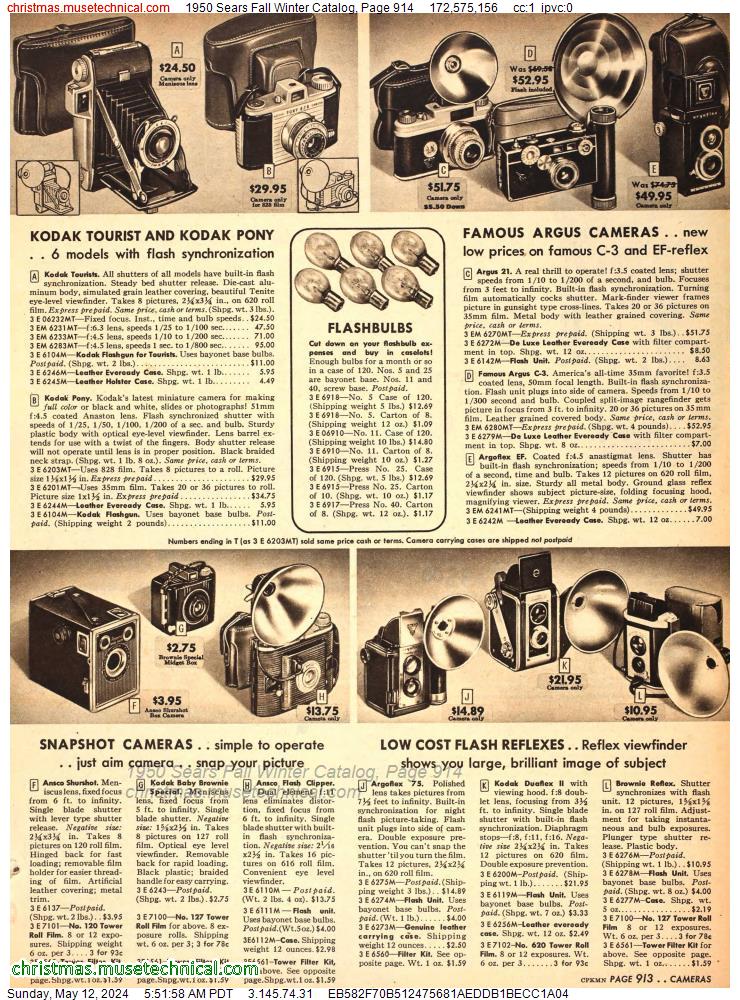 1950 Sears Fall Winter Catalog, Page 914