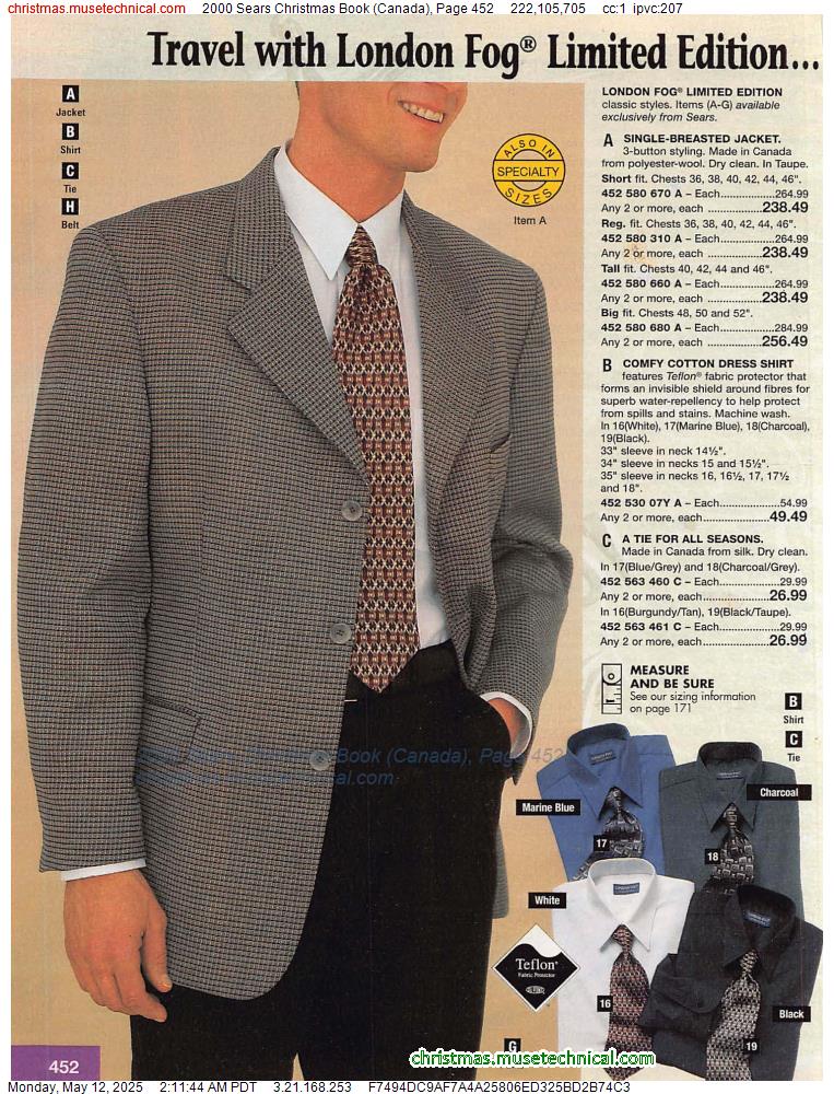 2000 Sears Christmas Book (Canada), Page 452