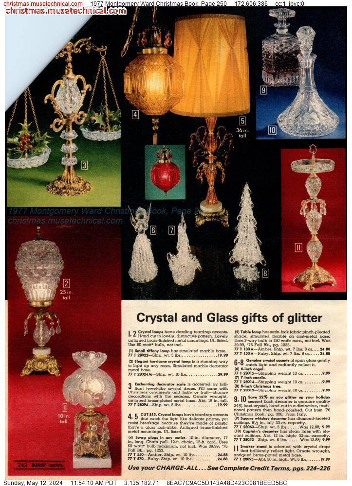 1977 Montgomery Ward Christmas Book, Page 250