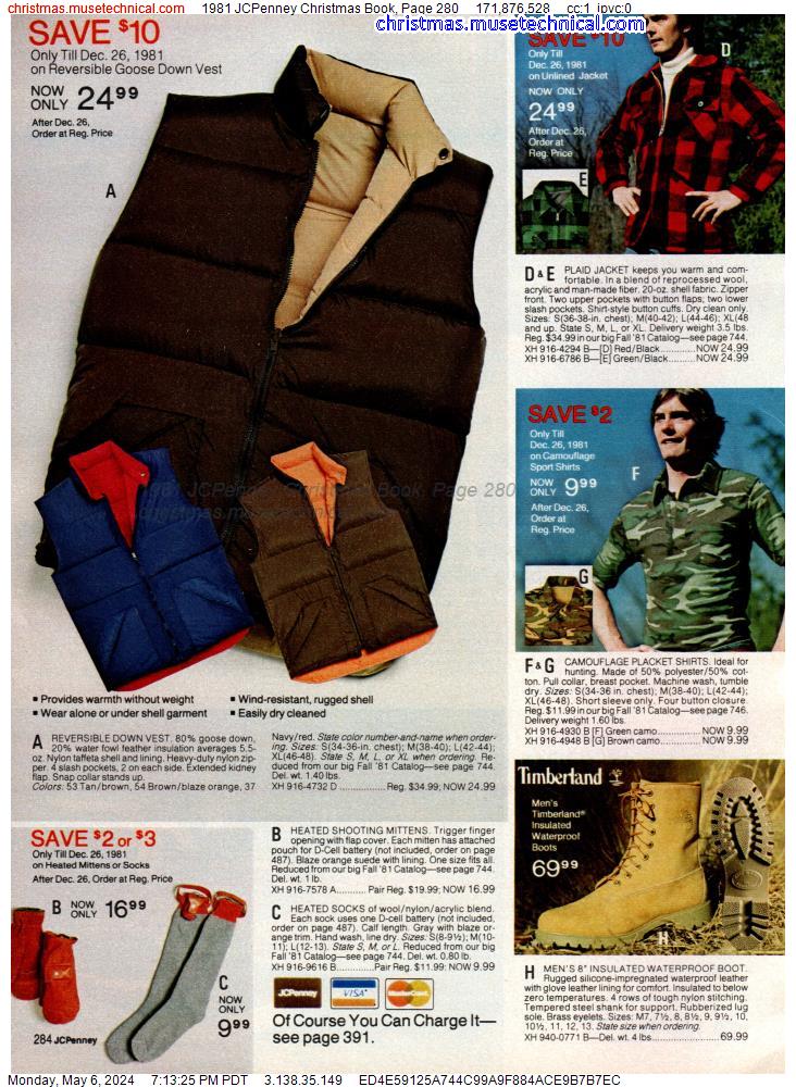 1981 JCPenney Christmas Book, Page 280