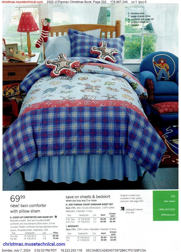 2002 JCPenney Christmas Book, Page 355