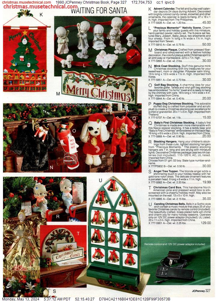 1990 JCPenney Christmas Book, Page 327