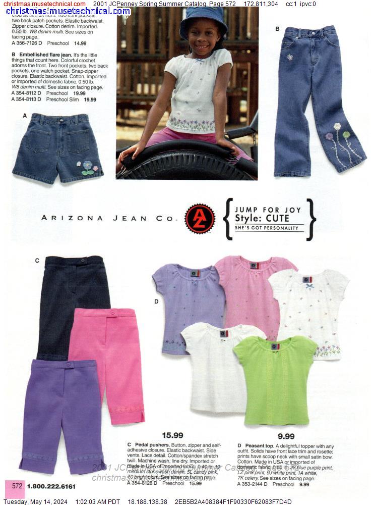 2001 JCPenney Spring Summer Catalog, Page 572