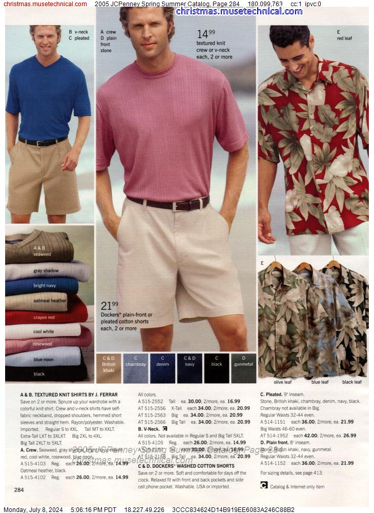 2005 JCPenney Spring Summer Catalog, Page 284