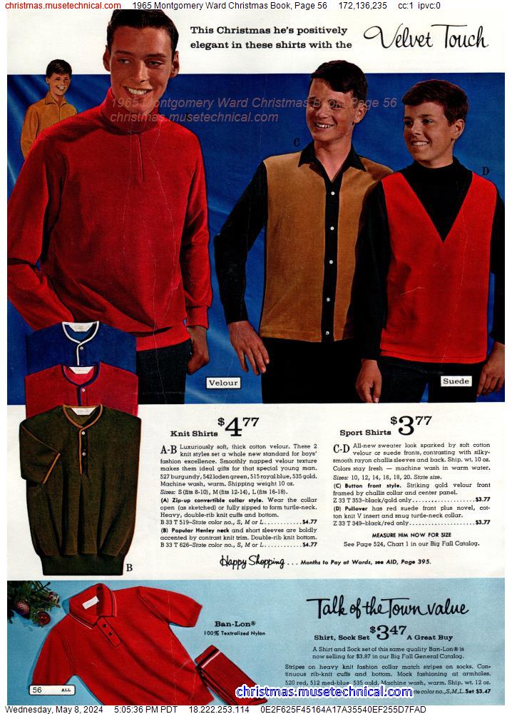 1965 Montgomery Ward Christmas Book, Page 56