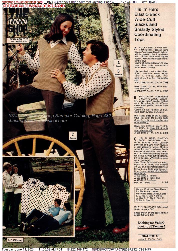 1974 JCPenney Spring Summer Catalog, Page 432