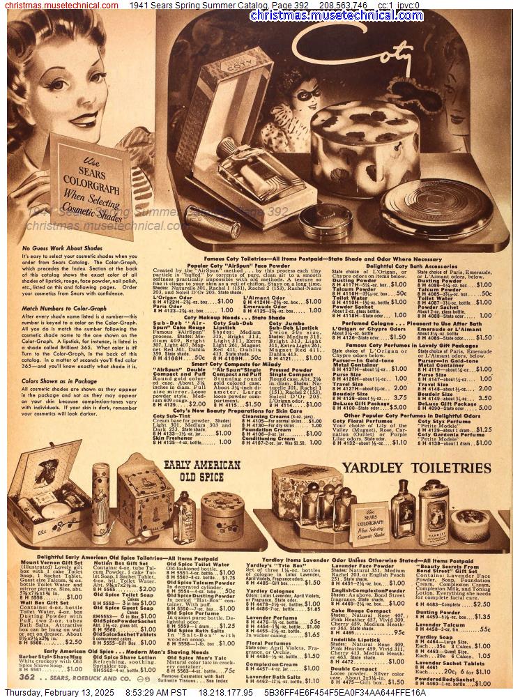 1941 Sears Spring Summer Catalog, Page 392