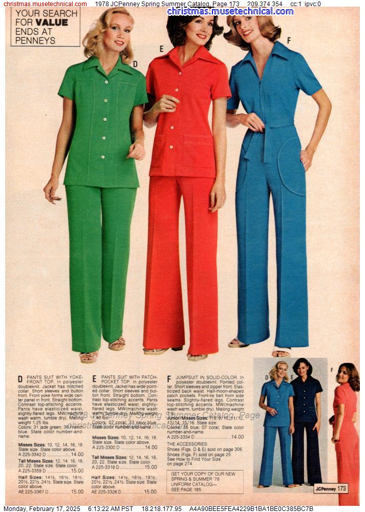 1978 JCPenney Spring Summer Catalog, Page 173