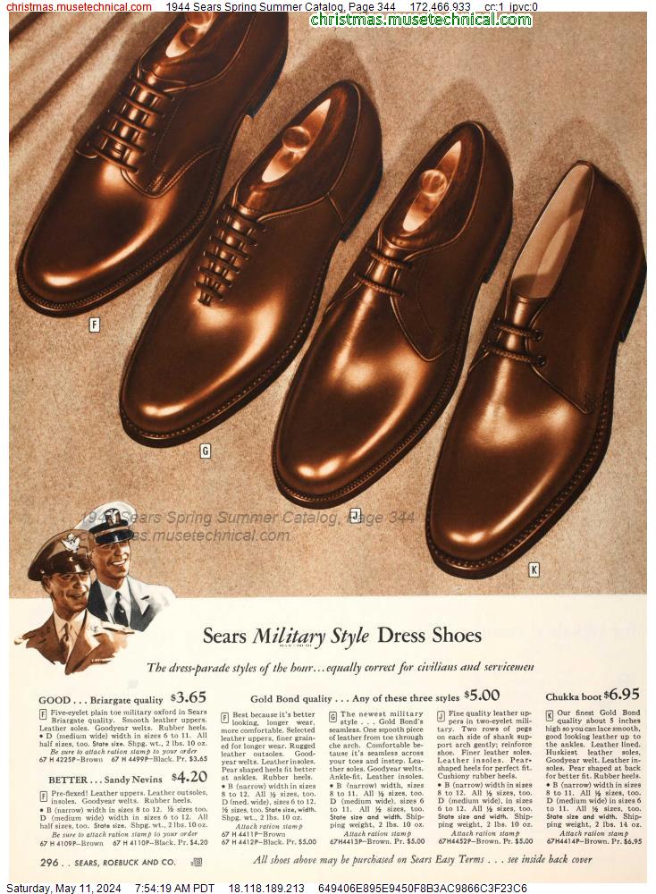 1944 Sears Spring Summer Catalog, Page 344