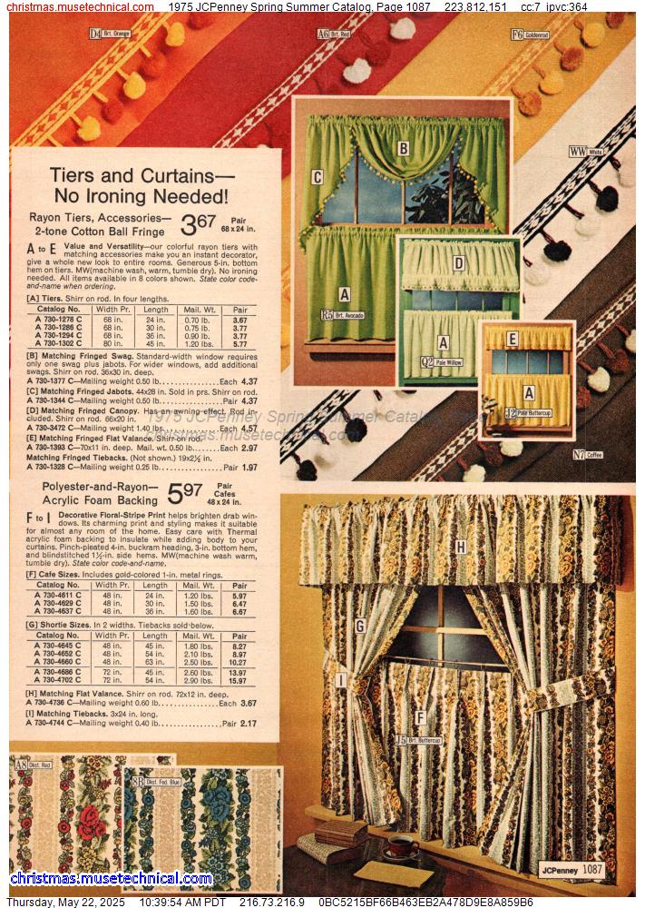 1975 JCPenney Spring Summer Catalog, Page 1087