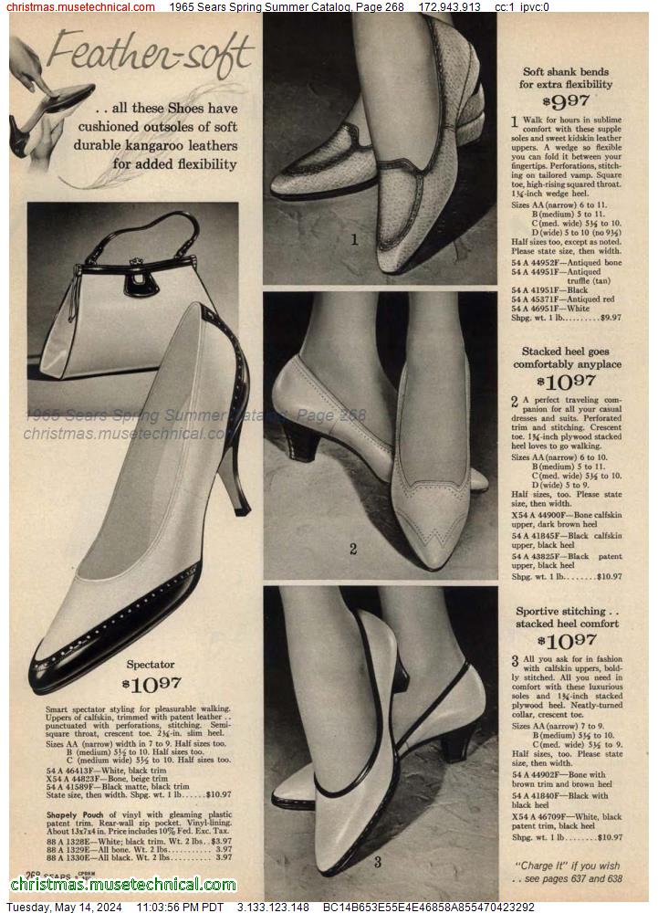 1965 Sears Spring Summer Catalog, Page 268