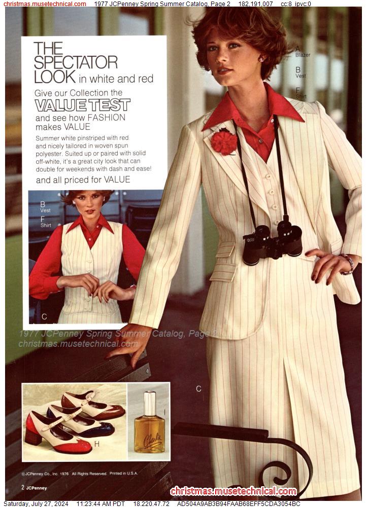 1977 JCPenney Spring Summer Catalog, Page 2
