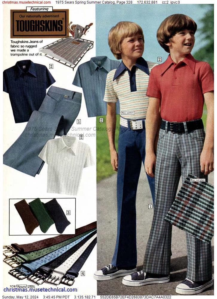 1975 Sears Spring Summer Catalog, Page 328