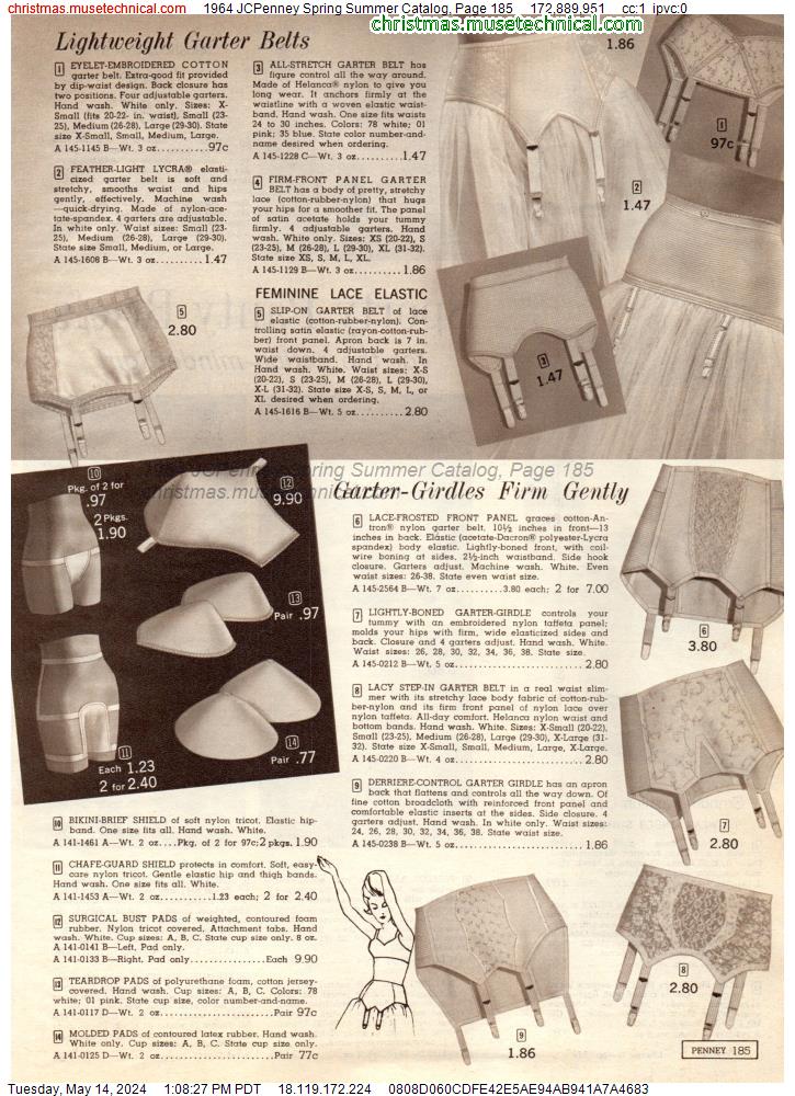 1964 JCPenney Spring Summer Catalog, Page 185