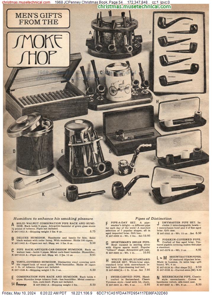 1968 JCPenney Christmas Book, Page 54