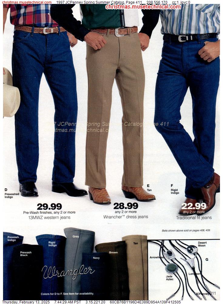 1997 JCPenney Spring Summer Catalog, Page 411