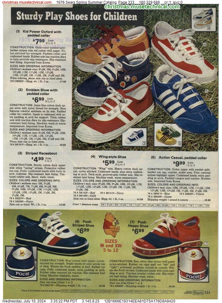 1976 Sears Spring Summer Catalog, Page 333