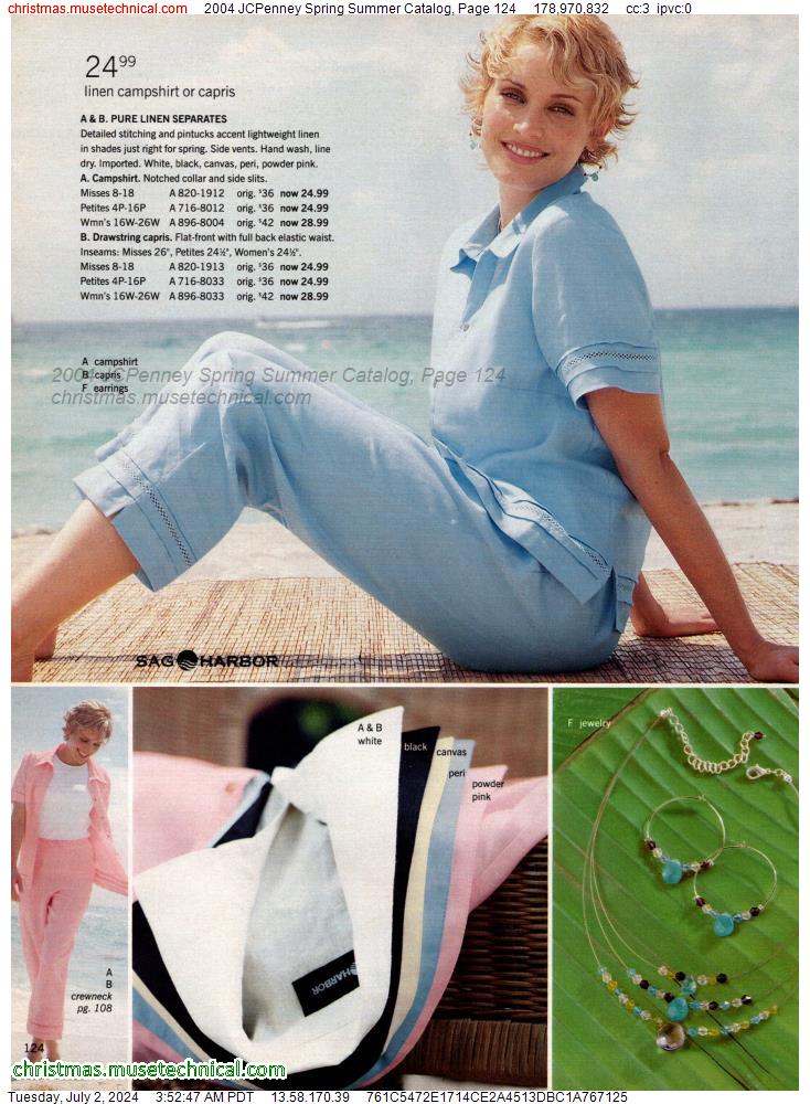 2004 JCPenney Spring Summer Catalog, Page 124