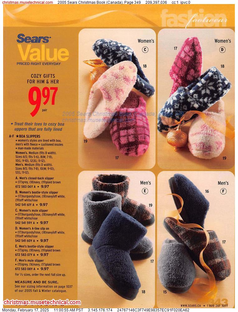 2005 Sears Christmas Book (Canada), Page 349