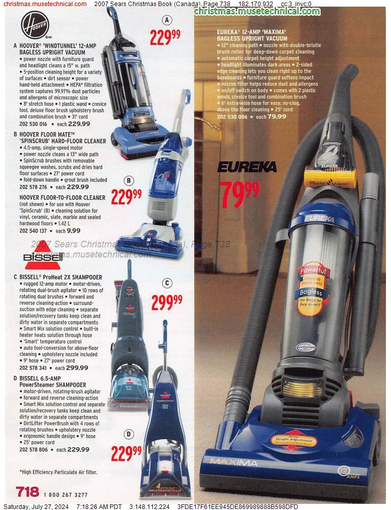 2007 Sears Christmas Book (Canada), Page 738