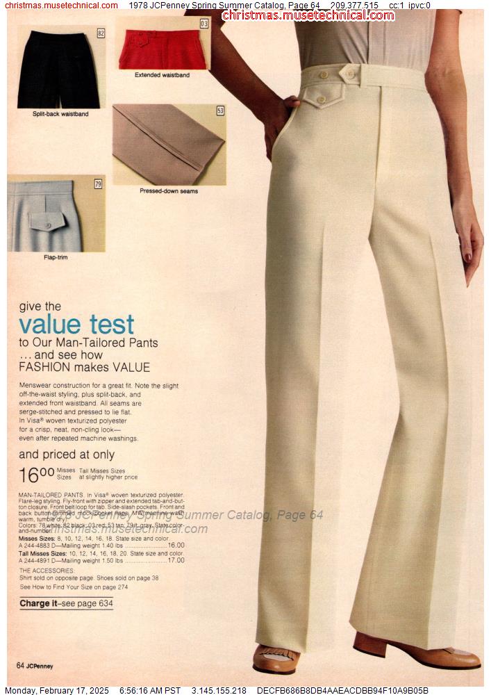 1978 JCPenney Spring Summer Catalog, Page 64