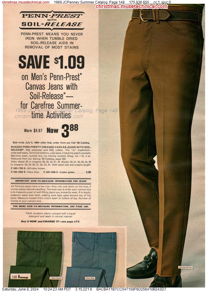1969 JCPenney Summer Catalog, Page 148