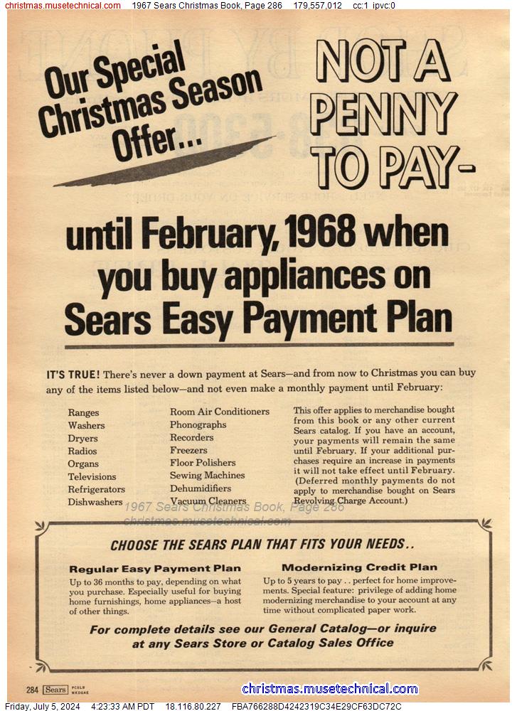 1967 Sears Christmas Book, Page 286