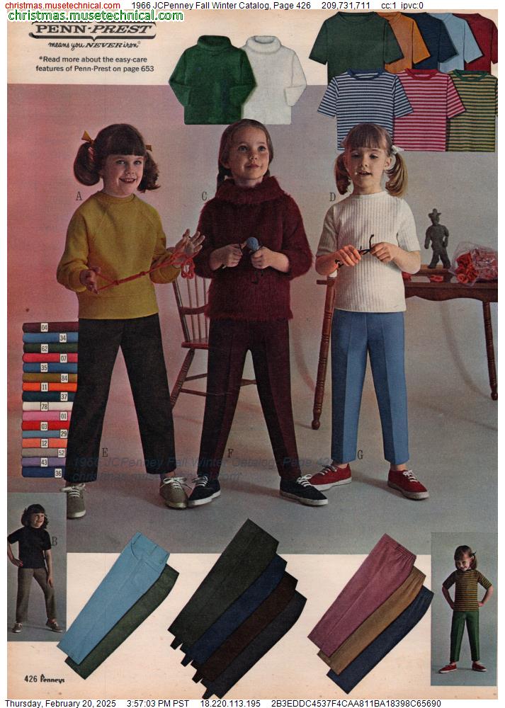 1966 JCPenney Fall Winter Catalog, Page 426