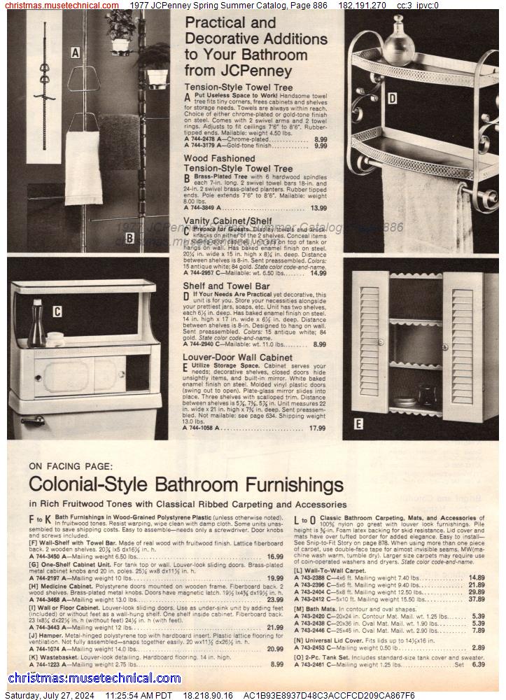 1977 JCPenney Spring Summer Catalog, Page 886