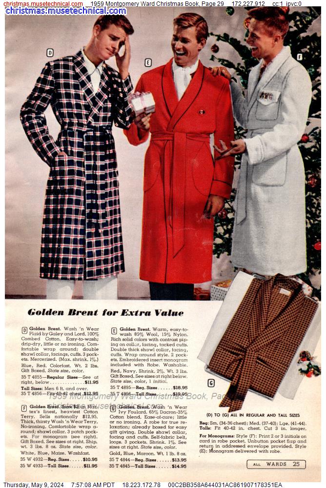 1959 Montgomery Ward Christmas Book, Page 29