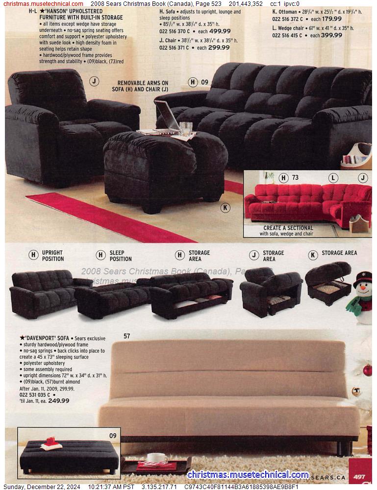 2008 Sears Christmas Book (Canada), Page 523