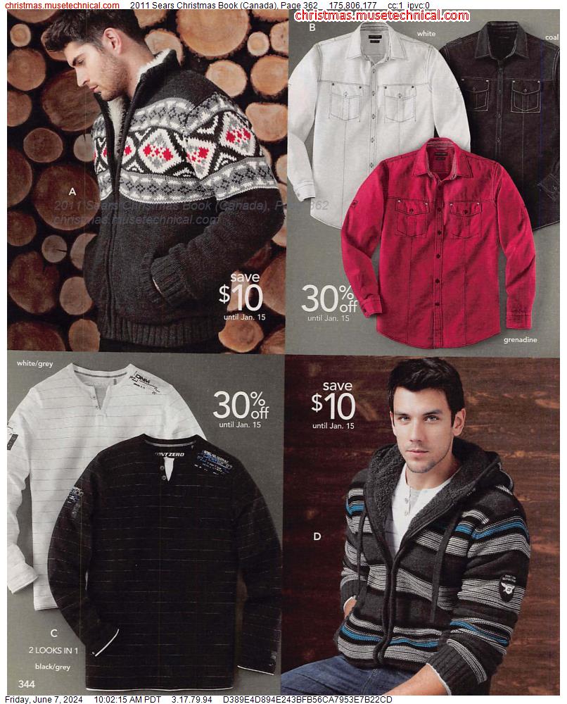 2011 Sears Christmas Book (Canada), Page 362