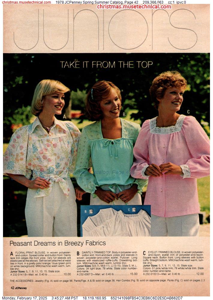 1978 JCPenney Spring Summer Catalog, Page 42