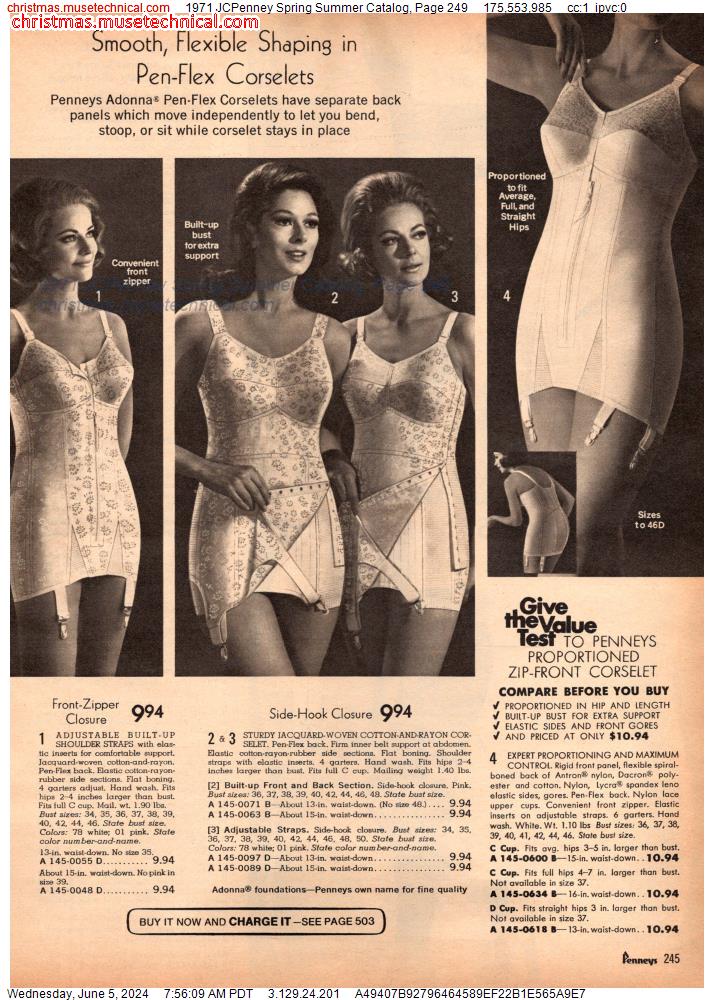 1971 JCPenney Spring Summer Catalog, Page 249