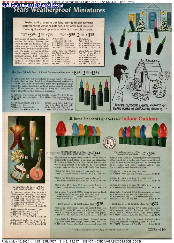 1968 Sears Christmas Book, Page 347