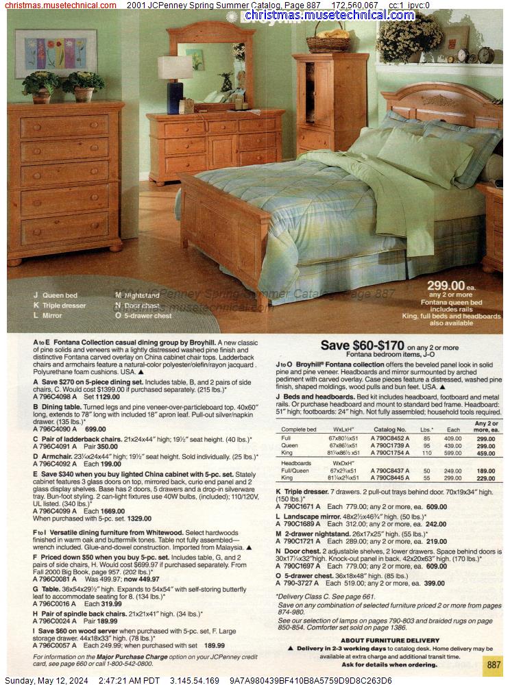 2001 JCPenney Spring Summer Catalog, Page 887