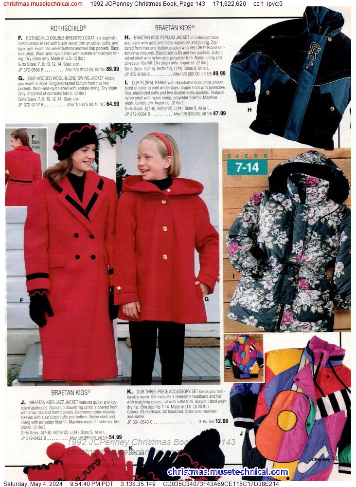 1992 JCPenney Christmas Book, Page 143