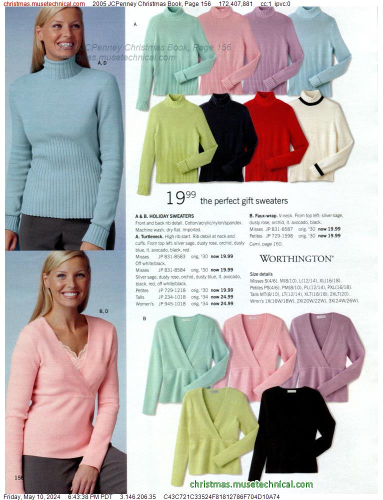 2005 JCPenney Christmas Book, Page 156