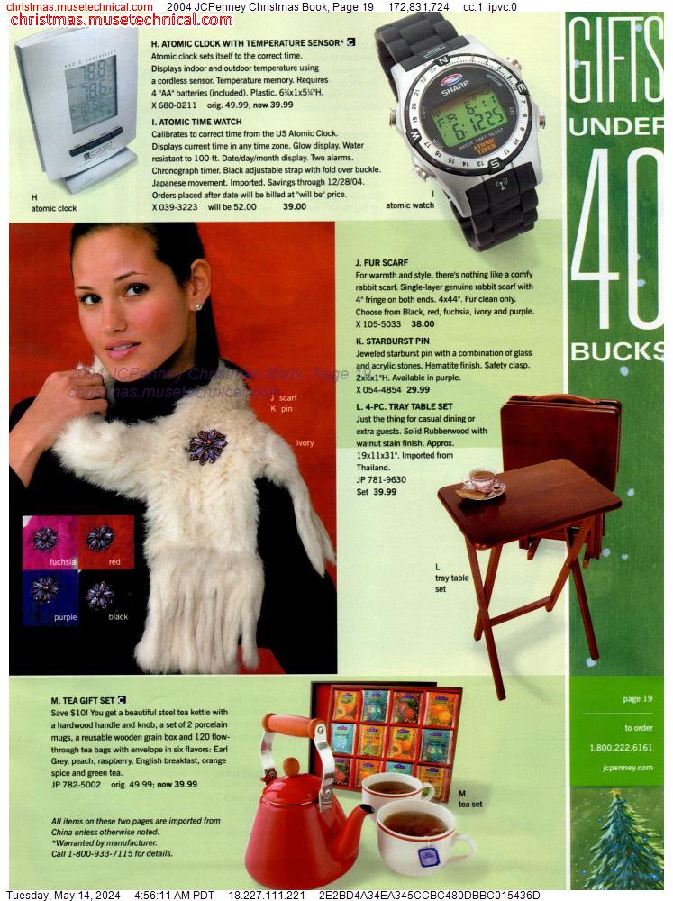 2004 JCPenney Christmas Book, Page 19