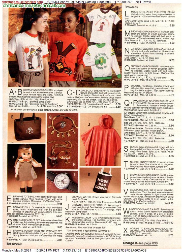 1979 JCPenney Fall Winter Catalog, Page 608