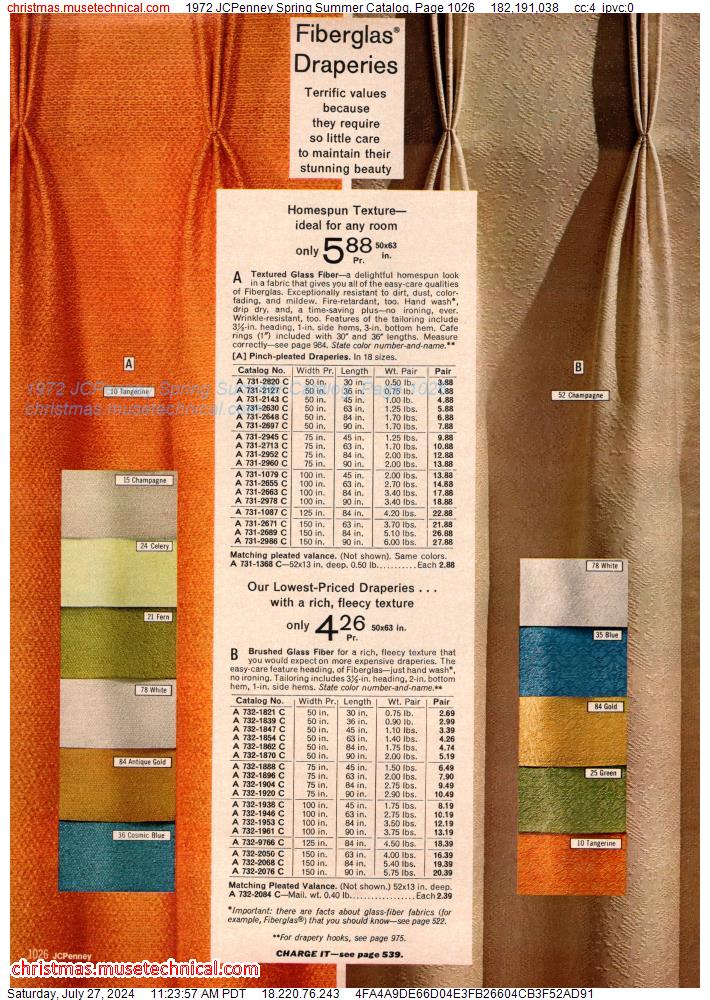 1972 JCPenney Spring Summer Catalog, Page 1026