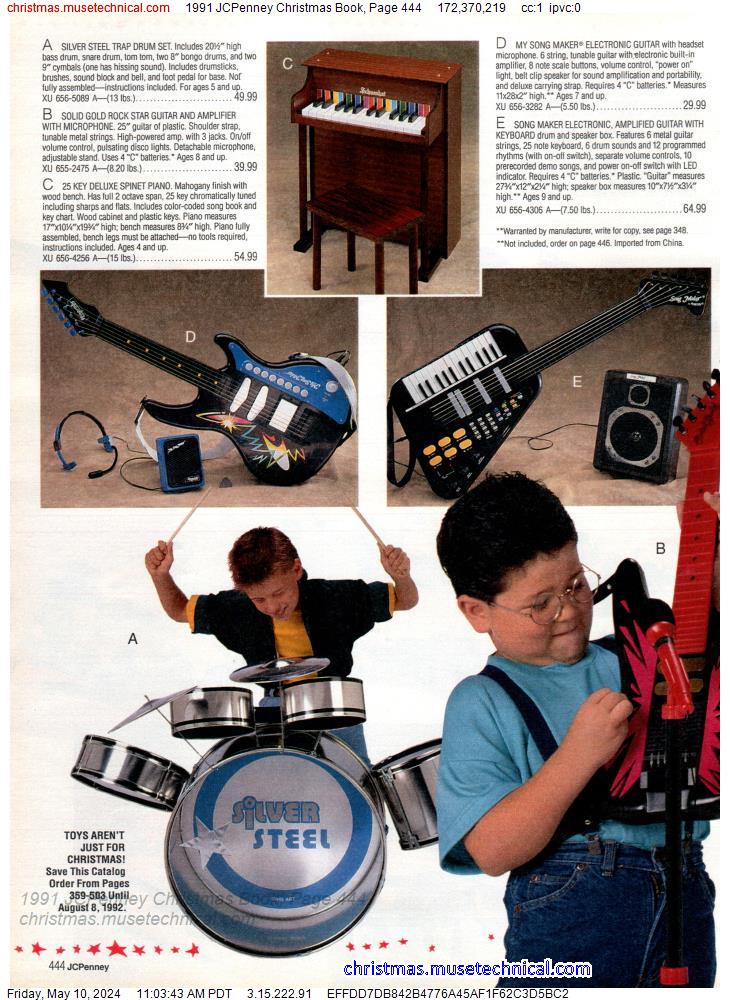 1991 JCPenney Christmas Book, Page 444