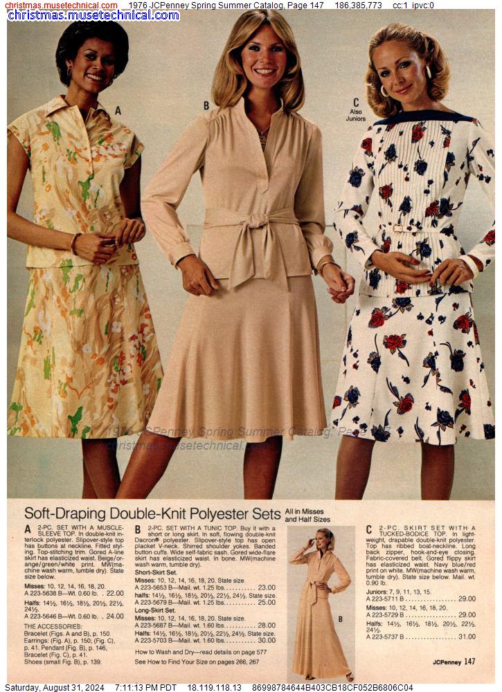 1976 JCPenney Spring Summer Catalog, Page 147