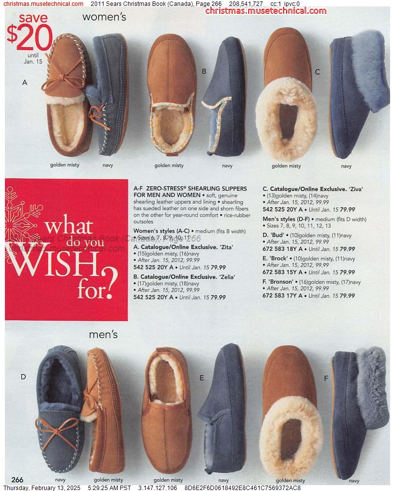 2011 Sears Christmas Book (Canada), Page 266