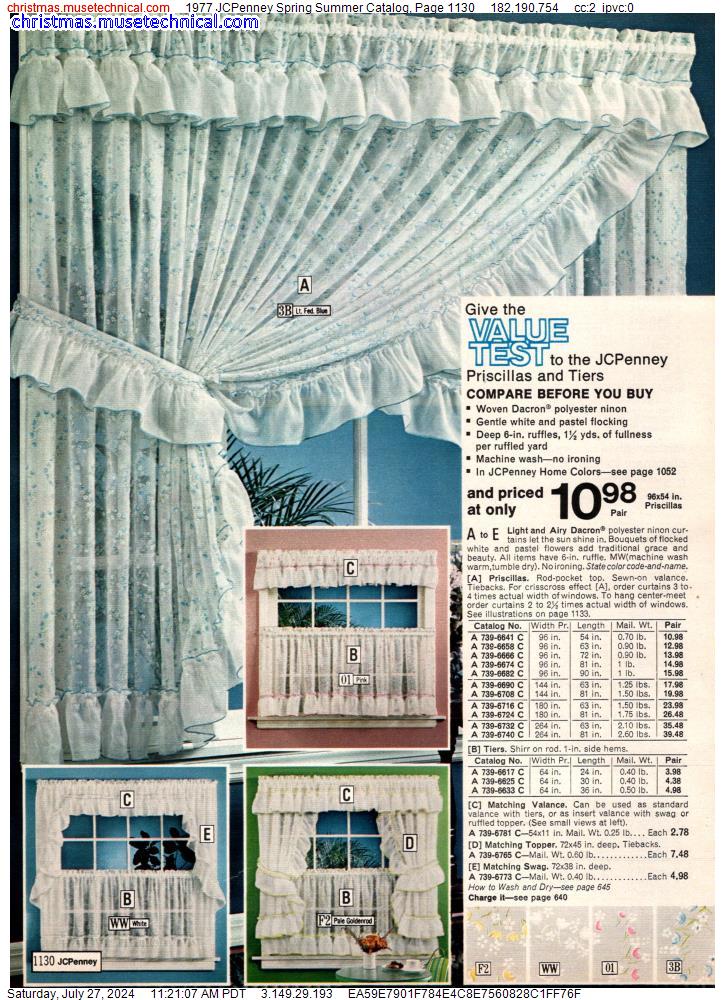 1977 JCPenney Spring Summer Catalog, Page 1130