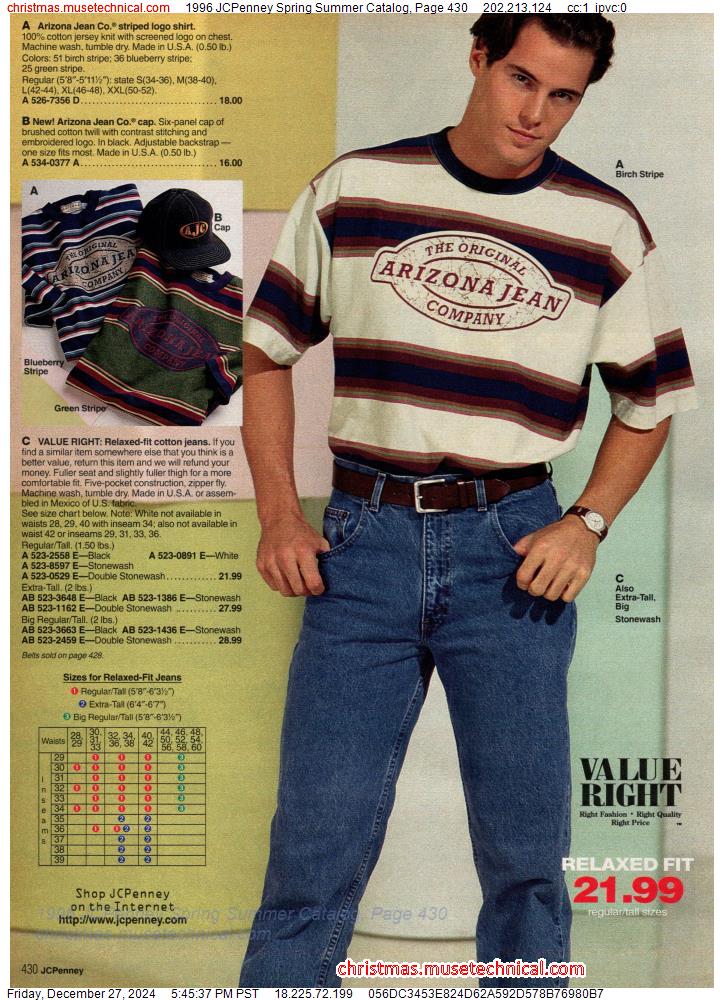 1996 JCPenney Spring Summer Catalog, Page 430