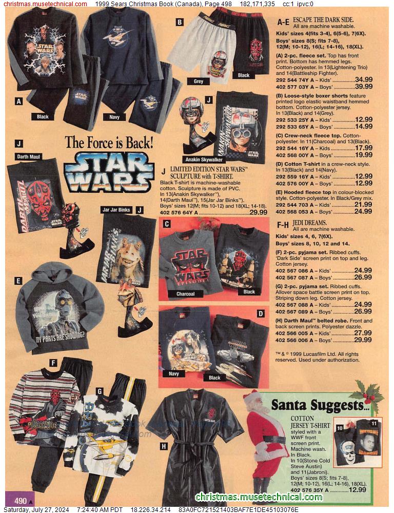 1999 Sears Christmas Book (Canada), Page 498