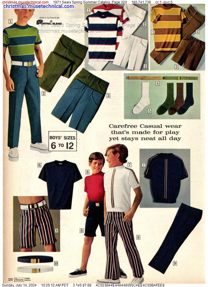 1971 Sears Spring Summer Catalog Page 320 Catalogs And Wishbooks