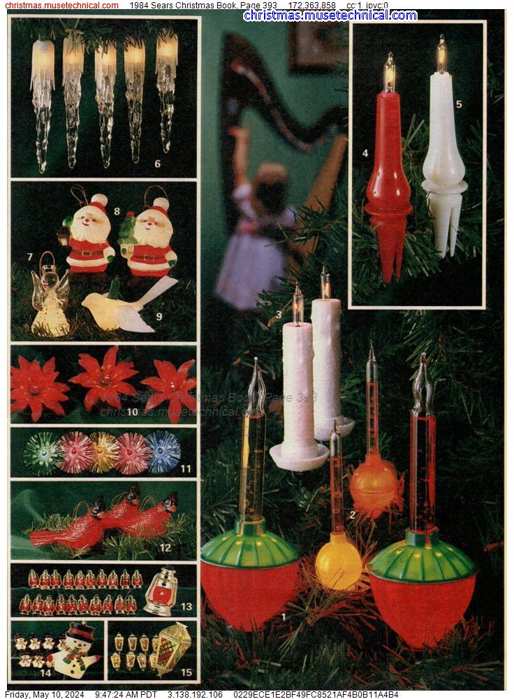 1984 Sears Christmas Book, Page 393