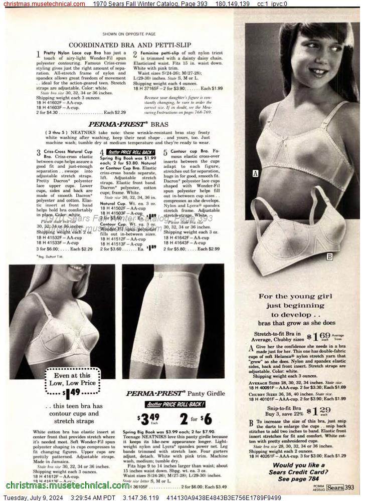 1970 Sears Fall Winter Catalog, Page 393